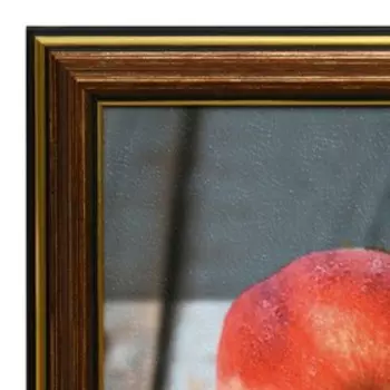 Картина "Персики" 25х25(28х28) см