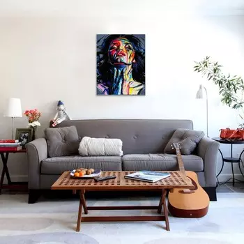 Картина по номерам 40 50 см «Абстрактная живопись» 21 цвет