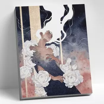 Картина по номерам 40 50 см «Внутренняя гармония» 15 цветов