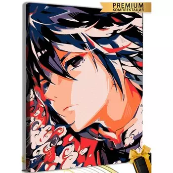 Картина по номерам «Аниме девушка» на холсте с подрамником, 40 50 см