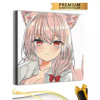 Картина по номерам «Лиса», с подрамником, 4040 см