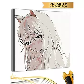 Картина по номерам «Аниме» холст на подрамнике, 40 40 см