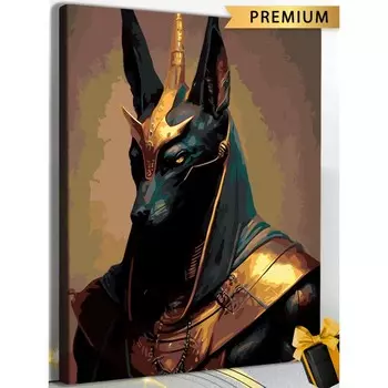 Картина по номерам «Анубис» 40 50 см