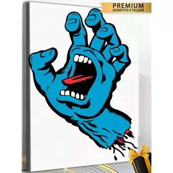 Картина по номерам холст на подрамнике «Арт. Рука» 40 60 см