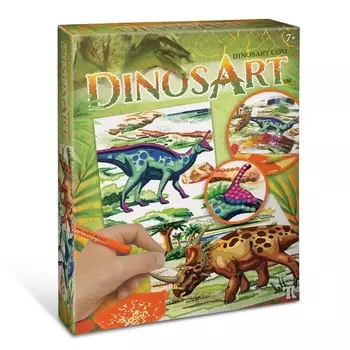 Картина по номерам из страз DinosArt