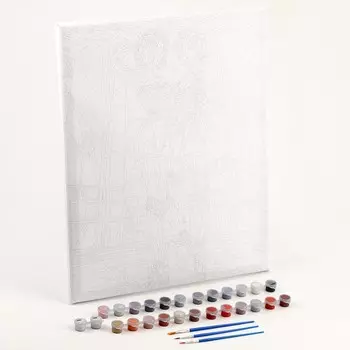 Картина по номерам на холсте с подрамником «Балерины-близняшки», 40 х 50 см