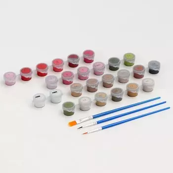 Картина по номерам на холсте с подрамником «Пионы» 4050 см