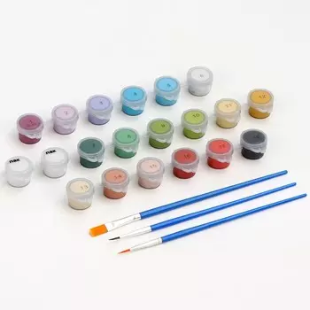 Картина по номерам на холсте с подрамником «Фестиваль шаров» 4050 см