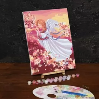 Картина по номерам на холсте с подрамником «Ангел», 40х30 см