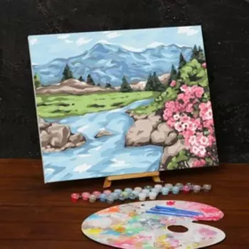 Картина по номерам на холсте с подрамником «Сила гор», 40 х 50 см