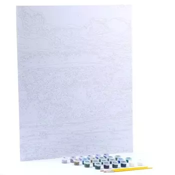 Картина по номерам на картоне 40 50 см «Летнее настроение»