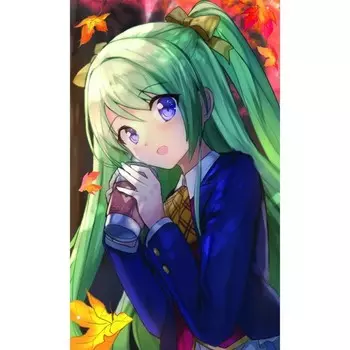 Картина по номерам. Панно Аниме. After school, 30 50 см