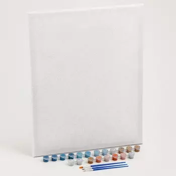 Картина по номерам на холсте с подрамником с золотой краской «Берег», 40 х 50 см