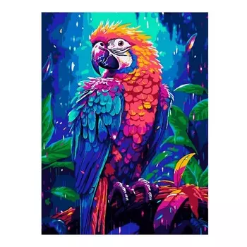 Картина по номерам «Тропики», холст на подрамнике 30 40 см