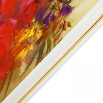 Картина "Разноцветные цветы" 42*52 см