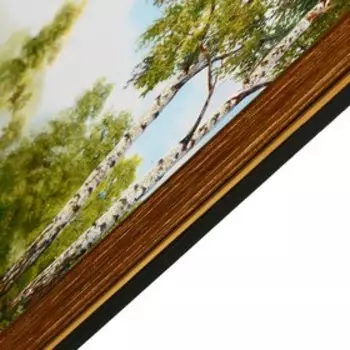 Картина "Речная мельница" 30х40 см