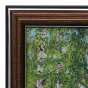 Картина "Речные пороги" 25х35(28,5х38,5) см