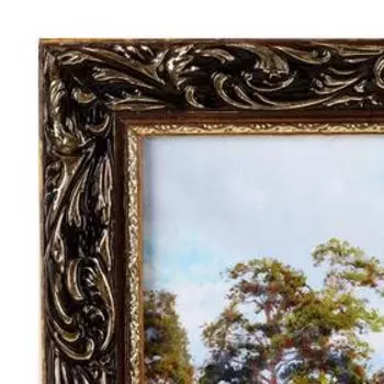 Картина "Река в лесу " 57х77 (67х50)см