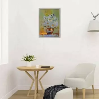 Картина "Ромашки в вазе" 53*73см