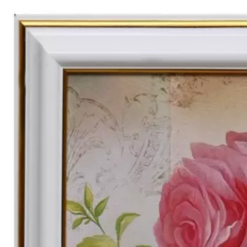 Картина "Роза" 18х18(21,5х21,5) см