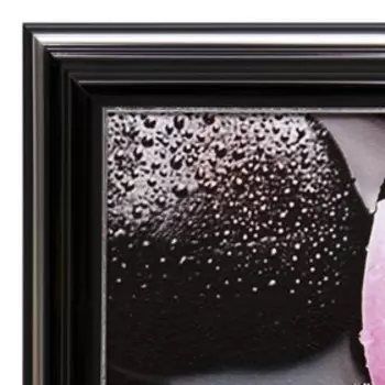 Картина "Розовая орхидея" 18х18(21,5х21,5) см