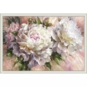 Картина "Розовый шелк" 40/50 рама 45-А355