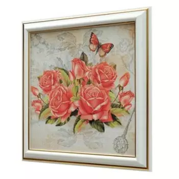 Картина "Розы" 23*23 см