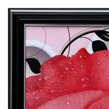 Картина "Розы на розовом" 50х70(53х73) см