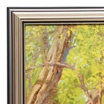 Картина "Семейство волков" 50х70(53х73) см