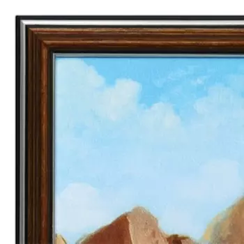 Картина "Скачки" 50х70(53х73) см