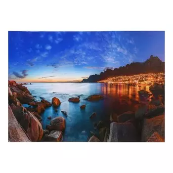 Картина "Свет ночного города" 50*70 см