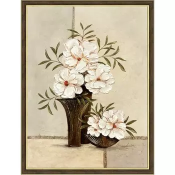 Картина "Светлый букет 3" 40/50 рама 45-1311