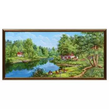 Картина "Тропинка" 33х70 (36х73) см