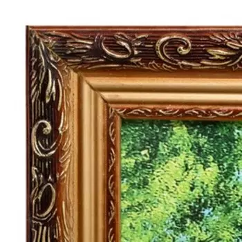 Картина "У реки" (62х105)