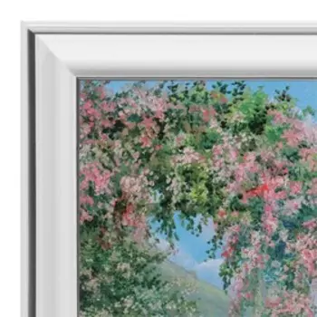 Картина "В ожидании" 70х33 (73х36) см