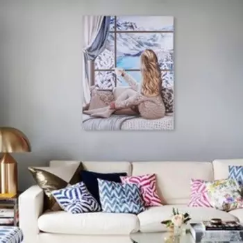 Картина на холсте «В ожидании», 80 х 100 см