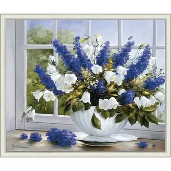 Картина "Весенний привет 2" 40/50 рама 45-А355