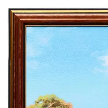 Картина "Вид на реку" 50х70(53х73) см