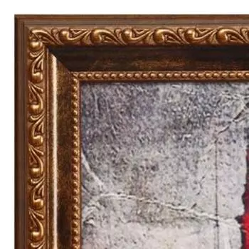 Картина велюр" Севилья" 70х70 (73х73) см