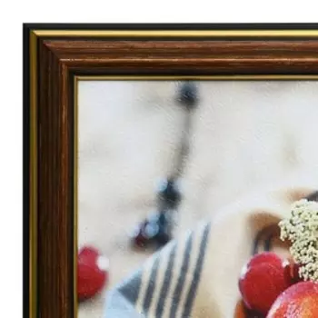 Картина "Ягоды" 25х25(28х28) см