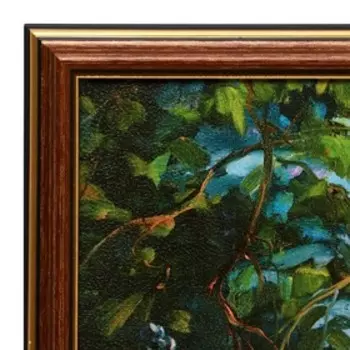 Картина "Завтрак в поле" 50х70(53х73) см