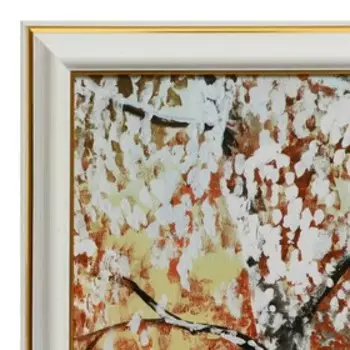 Картина "Зимние пейзаж" 20х50 (23х53) см