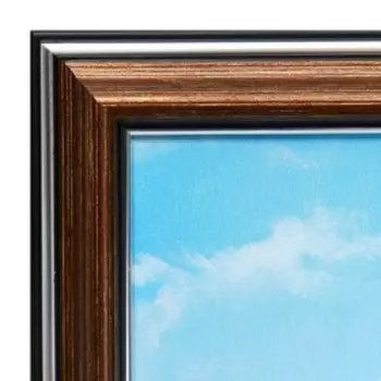 Картина "Зимняя улица" 28*23см