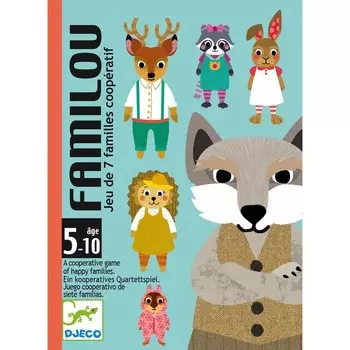 Карточная игра Djeco «Семья»