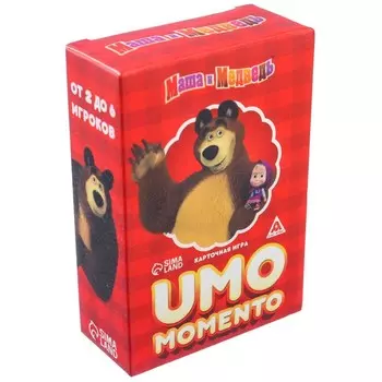 Карточная игра "UMO momento", Маша и Медведь