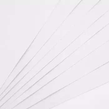 Картон белый, А4, 8 листов, немелованный, односторонний, в папке, 220, г/м, «Смешарики»