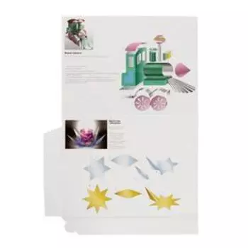 Картон цветной двусторонний А3, 10 листов, 10 цветов "№28", блок 190 г/м