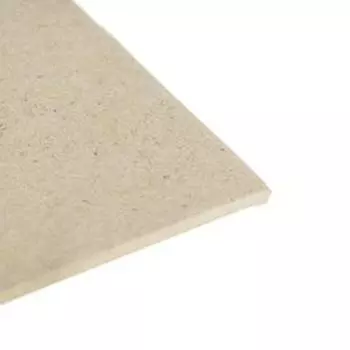 Картон переплётный 2.5 мм, 30 х 30 см, 10 листов, 1500 г/м", серый