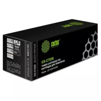 Картридж Cactus CS-C725S для Canon i-Sensys 6000/6000b (1600k), черный