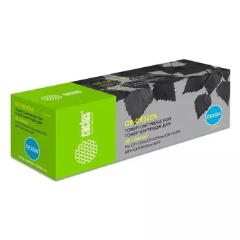 Картридж Cactus CS-CE322A CE322A, для HP LJ CP1525, 1300 страниц, цвет жёлтый